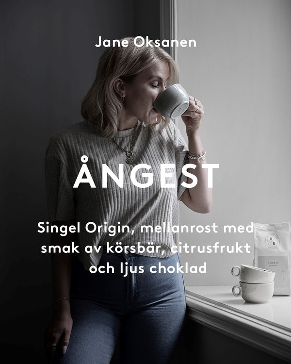 Intervju med Jane Oksanen vår nya ambassadör med kafferosten ÅNGEST