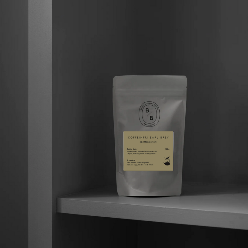 Koffeinfri Earl Grey By Ditte Svanfeldt - Svart Te 100gram