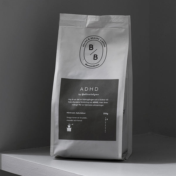 ADHD kaffe mörkrost - hela bönor